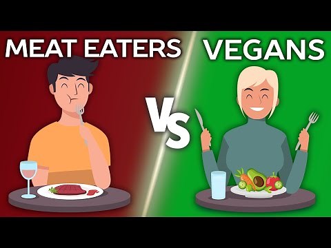 Vegans vs Meat Eaters: What is the Right Diet & Who Will Live Longer? | Comparison 13+