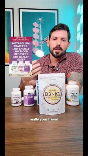 Micro Ingredients Vitamin D3 K2 Supplement Softgels