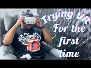 Trying VR for the first time 🤯 | Crazy experience