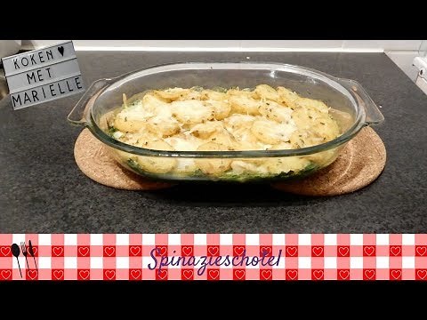 Spinazieschotel | Recept | Koken met Marielle