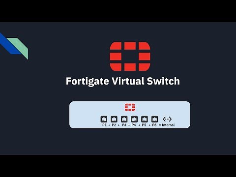 شرح سويتش فورتيجيت الافتراضي وحذف واضافه البورتات Fortigate Virtual Switch