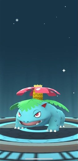[Pokemon GO] Full Evolution Line of Bulbasaur into Venusaur #tiktokeffects #venusaur #bulbasaur