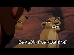 The Lion King 2 - Nuka Is Dead Because Of You! (One Line Multilanguage)