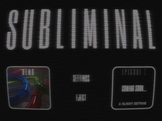 制作时长4年的梦核大作！神作预定！subliminal试玩版 4k全流程 全结局实况