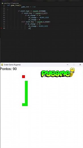 🐍 Snake game in Python