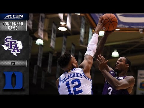 Stephen F. Austin vs. Duke Condensed Game | ACC Men's Basketball 2019-20