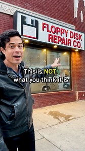 How do you get in? What’s in there?? Floppy Disc Repair Co. 119 E 5th St, Austin, TX 78701 #hiddengems #funthingstodo | Khail Anonymous