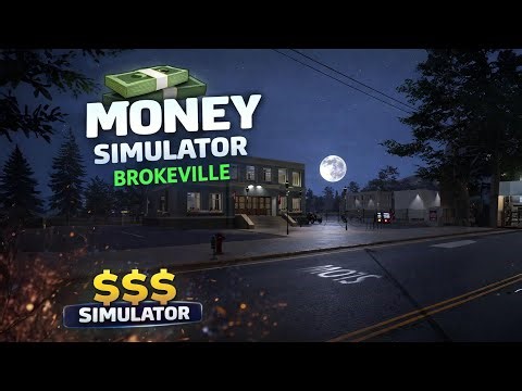 Money Simulator Brokeville Gameplay EP No - #1 | From Poor to Rich 💰 | Zenix Gamerz
