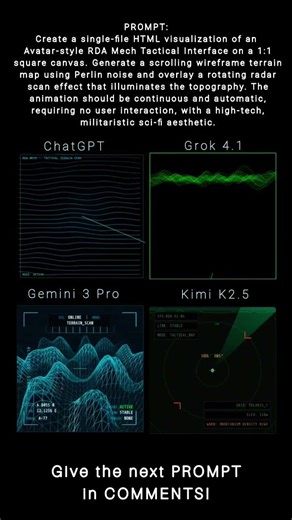RDA Radar Scan (Avatar) #avatar #movie #visualization #tech