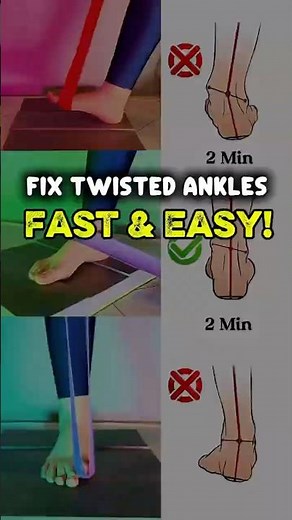 1-Minute Exercise to Fix Ankle Misalignment | Stop Foot Pain & Improve Balance