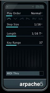 アルペジエーターを使用する  Cubase 使い方