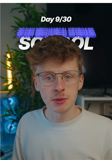 Linear vs tactile vs clicky - what’s the difference? Day 9 - Mechanical Keyboard School 🎓 #mechanicalkeyboard #keyboard #customkeyboard #tech #keyboardcommunity