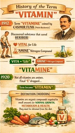 vitamin history and definition