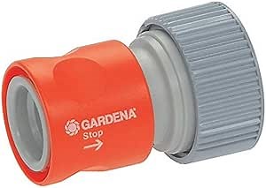Gardena Profi System (Maxi Flow) - Hose to Accessory End + Water Stop