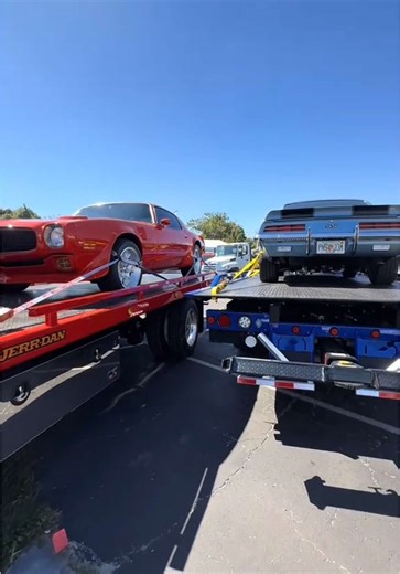 What’s more American 🇺🇸 than this? Florida Tow Show 2025 #towing #firebird #chevyss #america #transam