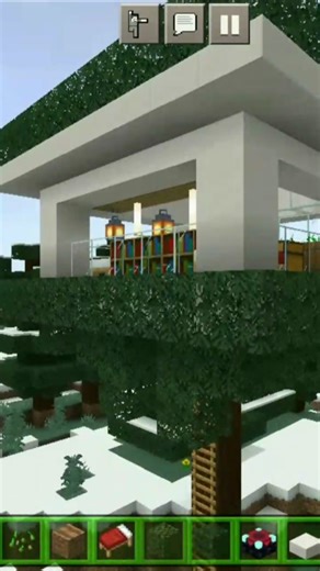 minecraft modrun house tutorial 😁 #minecraft #gameplay