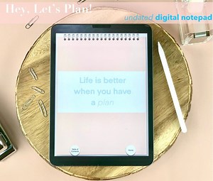 Digital Daily Notepad | HLP| Goodnotes Planner| iPad Planner| Hyperlinked Planner| Digitial Planner| Xodo Planner| Undated Digital Planner - Etsy Canada