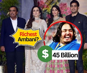 The Ambani Family members' net worth will put you in shock! The Ambani Family is one of the richest families in the world. Mukesh Ambani being the 10th richest person in the world with an estimated net worth of Rs 7.15 lakh crores. But do you know how rich are the Ambani Kids? Who is the richest among Akash, Anant, and Tina Ambani? Watch this video to know more | PinkVilla