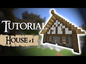 Minecraft Tutorial: How to build a medieval house