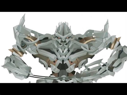 MEGATRON Transform-短闪变形金刚系列