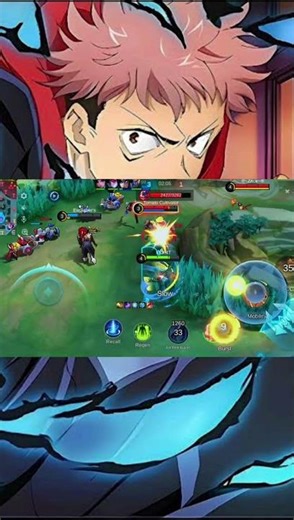 Farnko x🗿 Hanabi Anime Team 💀 recall 😁#mobalegends #mobilelegends #shortsvide #mobalegends