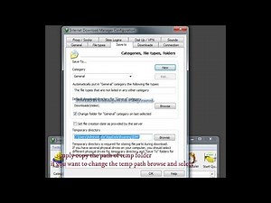 How to delete IDM temporary files and get more c drive space