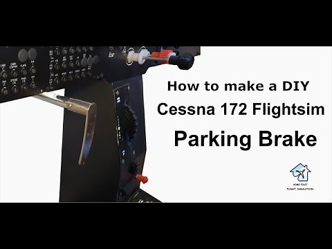 How to make a DIY Cessna 172 FlightSim Parking Brake