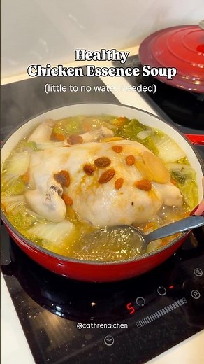 Healthy Chicken Essence Soup #easyrecipe #cooking #soup #chickenrecipe