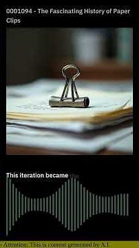 0001094 - The Fascinating History of Paper Clips