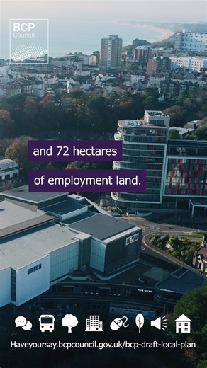 🗣Have YOU had your say on the draft Local Plan for Bournemouth, Christchurch and Poole? 📅 The plan sets out an ambitious strategy for growth until 2039. ✏️ Please get involved and share your views on the future of where you live - https://haveyoursay.bcpcouncil.gov.uk/bcp-draft-local-plan | BCP Council