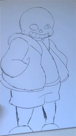 How to Draw Sans from Undertale Easily and Quickly #undertale #sans #drawing #tutorial