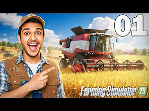 FINALLY! 🌱 Starting My FARM in Farming Simulator 25 New Series! (Ep 1)