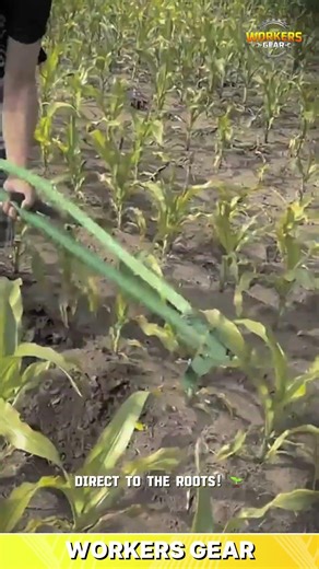 Efficient Manual Fertilizer Spreader Tool for Precision Farming and Crop Nutrition