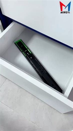 Mia on Instagram: "Push open drawer slides｜Smooth pop-up with one press! Handle-free design for a minimalist & premium look, heavy-duty & jam-free. #drawerslides #furniturehardware #buildingmaterials #woodenbox #kitchencabinets"