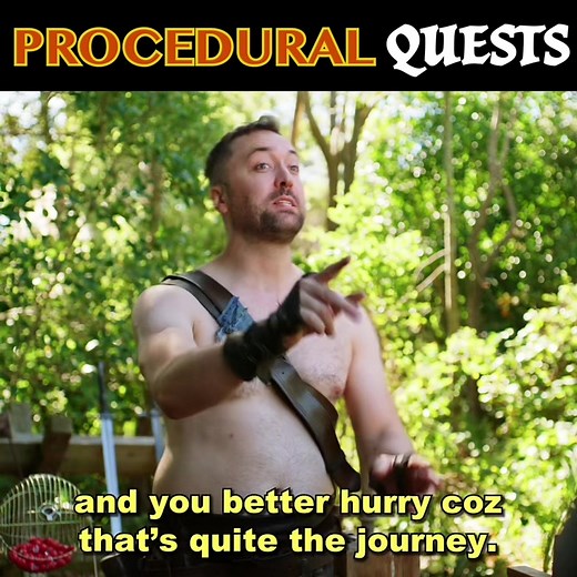 When the quest formula gets boring #epicnpcman #procedural #proceduralquest #quest #sidequest #gaming #videogame #gaminglogic #gamelogic #vldl