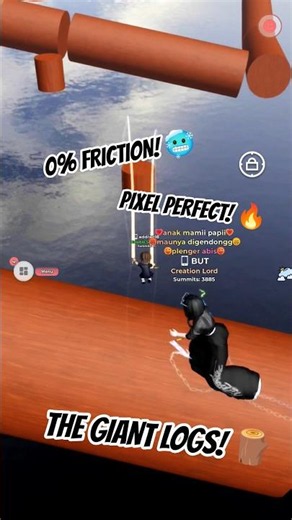 Roblox Speedrun: Defeating the Cylinder Log Challenge! 🏃‍♂️💨 #shorts