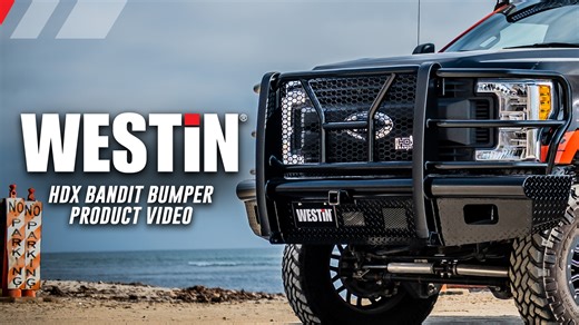 Watch Westin HDX Bandit Front Bumper Product Video on Amazon Live