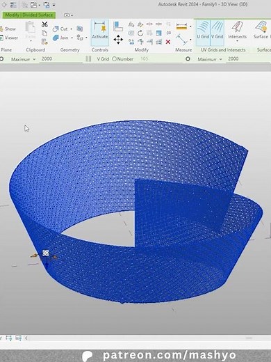 فاميلي واجهات وبارتشنز وكتل عضوية معمارية على ريفيت #revit