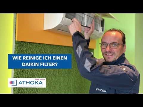 Wie reinige ich den Filter meiner DAIKIN Klimaanlage?