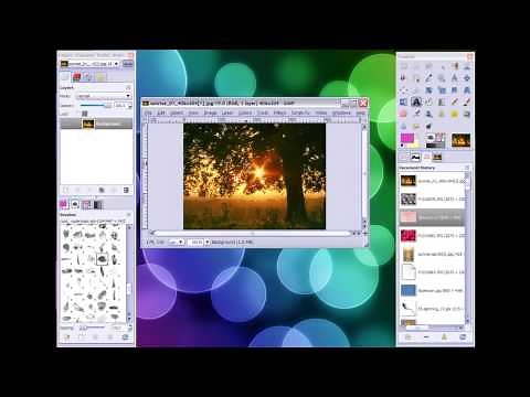 Hidden drag and drop features in GIMP