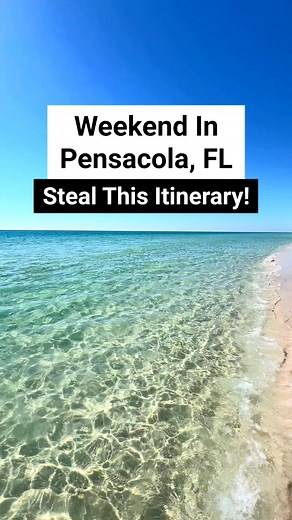 The perfect weekend in Pensacola itinerary! There are so many things to do in Pensacola from the beach to the historic downtown and everything in between! #pensacolabeach #pensacolaflorida #pensacola #destinflorida #navarrebeach #floridapanhandle #weekendgetaway #weekendtrip #travelgram #floridabeaches #floridatravel #floridalife | Florida Trippers