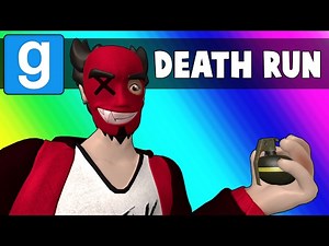 Gmod Deathrun Funny Moments - Impossible Rainbow Map(Garry's Mod)