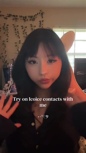 @ICOICE use my discount code “v1euuu” ♡ #icoicecontacts #icoice #coloredcontacts