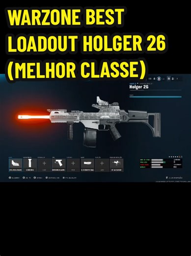 WARZONE BEST LOADOUT HOLGER 26 #warzone #warzoneloadouts #loadout #warzonebestloadout