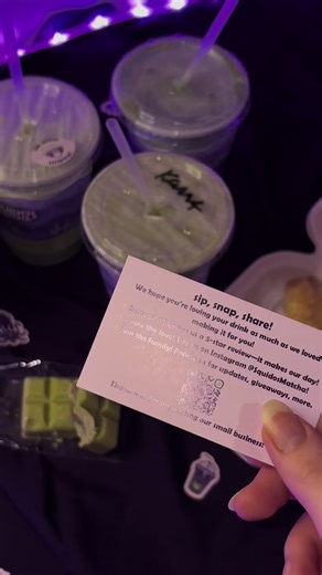 Yuuummm!! Loooove the new flavors, Thank you,I recommend!! @Squido’s matcha سكويدوز ماتشا 💜#matcha #capcut #review #thankyou #viral