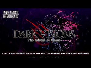 【Final Fantasy Brave Exvius】DARK VISIONS 1時間