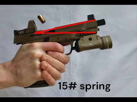 Pistol Recoil Spring Tuning