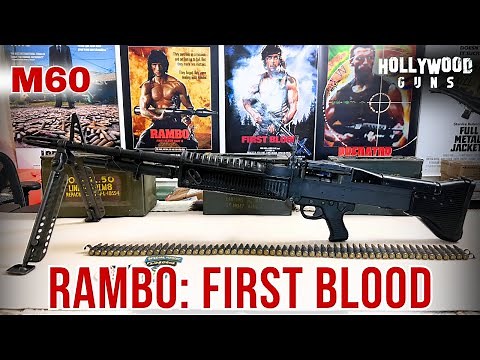 Sylvester Stallone's M60 - The Movie Gun from 'Rambo - First Blood'
