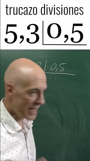 TRUCAZO PARA HACER DIVISIONES CON DECIMALES. Matemáticas Básicas