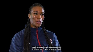 Learn all about Foluke Akinradewo and her journey to the national team in our #PathToThePodium series. She's been a huge part of all three wins at this Olympic Games! Don't forget to watch Foluke and the rest of the U.S. Women's National Team during the #Tokyo2020 Games! | USA Volleyball